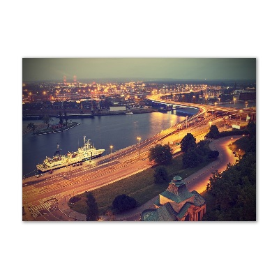 Quadro in vetro acrilico Stettino, Polonia