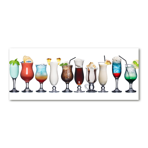 Quadro su vetro acrilico Set di bevande