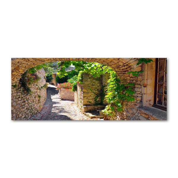 Quadro su vetro acrilico Una strada affascinante