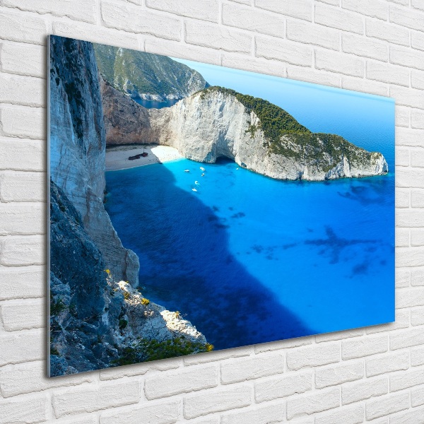 Quadro su vetro acrilico Zante, Grecia