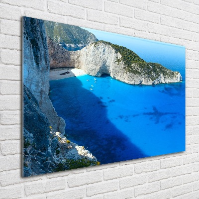 Quadro su vetro acrilico Zante, Grecia