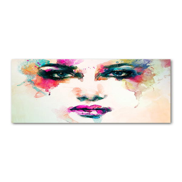 Quadro su vetro acrilico Ritratto di una donna