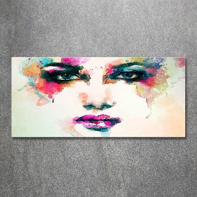 Quadro su vetro acrilico Ritratto di una donna