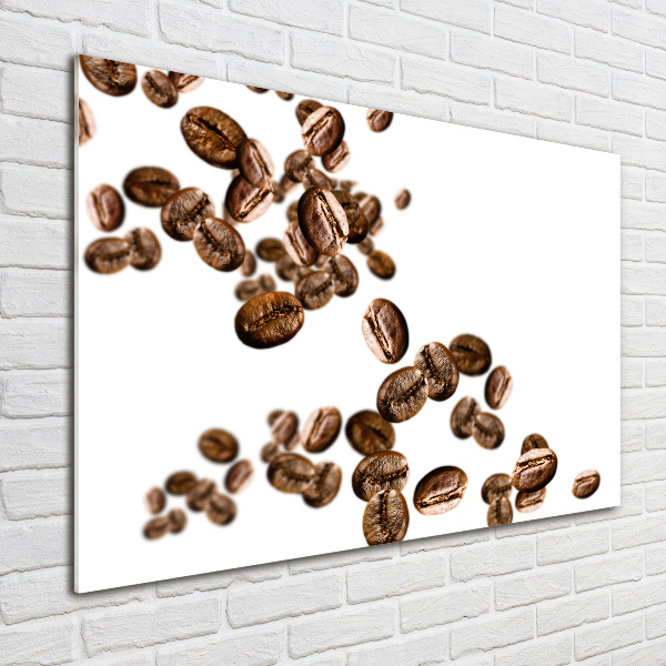Quadro vetro acrilico Chicchi di caffè