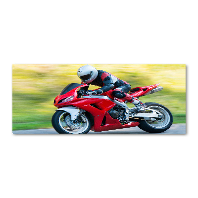 Quadro su vetro acrilico Motocicletta