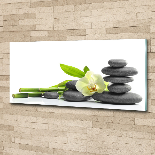 Quadro in vetro acrilico Orchidea