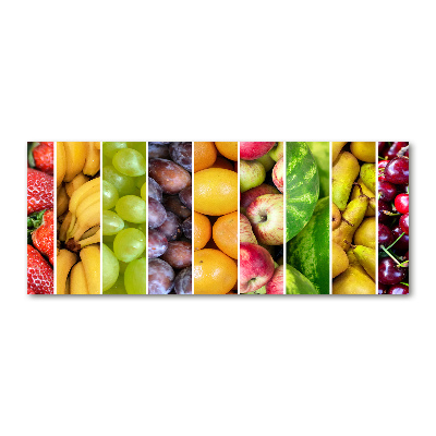 Quadro su vetro acrilico Frutta