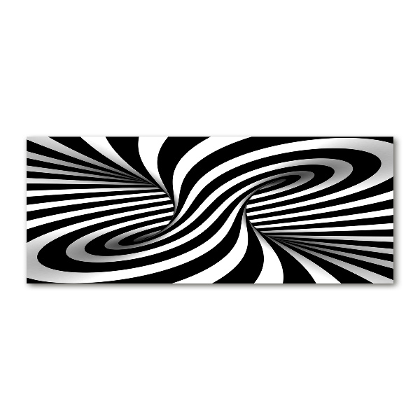 Quadro in vetro acrilico Vortice astratto