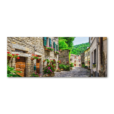 Quadro su vetro acrilico Una strada affascinante