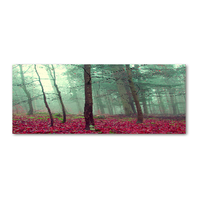 Quadro in vetro acrilico Foglie autunnali