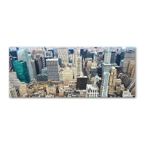 Quadro vetro acrilico Manhattan, New York
