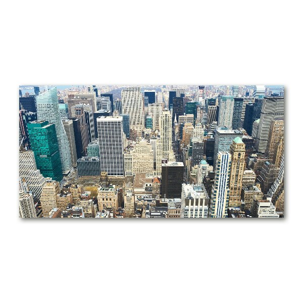 Quadro vetro acrilico Manhattan, New York