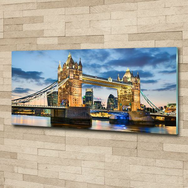 Quadro su vetro acrilico Tower Bridge di Londra