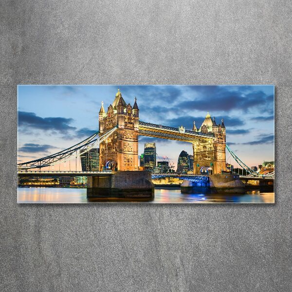 Quadro su vetro acrilico Tower Bridge di Londra