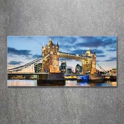 Quadro su vetro acrilico Tower Bridge di Londra
