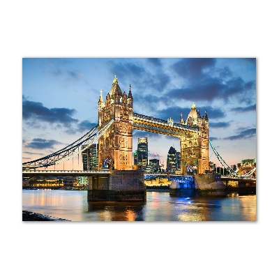Quadro su vetro acrilico Tower Bridge di Londra