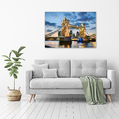 Quadro su vetro acrilico Tower Bridge di Londra