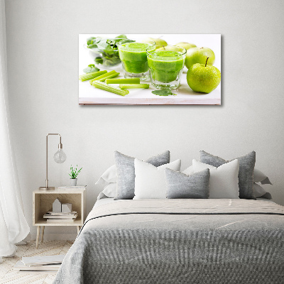 Quadro su vetro acrilico Cocktail verde