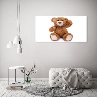 Quadro su vetro acrilico Orsacchiotto di peluche