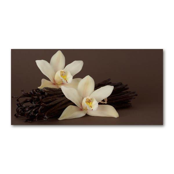 Quadro su vetro acrilico Baccelli di vaniglia