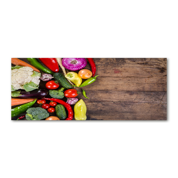 Quadro in vetro acrilico Verdure