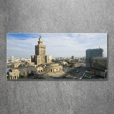 Quadro in vetro acrilico Palazzo della Cultura