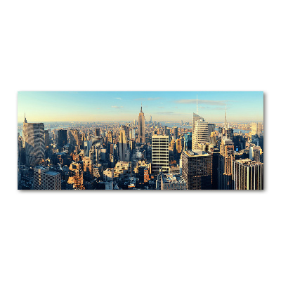 Quadro in vetro acrilico Grattacieli