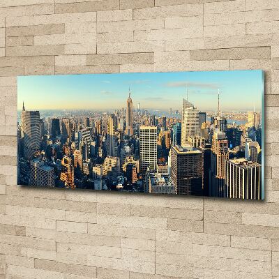 Quadro in vetro acrilico Grattacieli