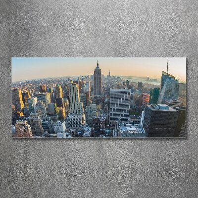 Quadro su vetro acrilico Manhattan, New York