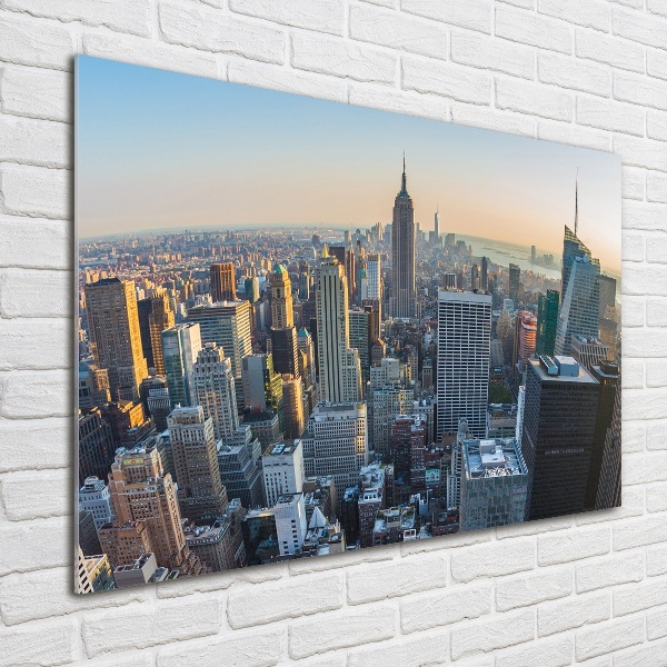 Quadro su vetro acrilico Manhattan, New York