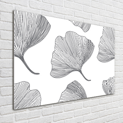Quadro vetro acrilico Ginkgo