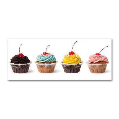 Quadro vetro acrilico Cupcakes