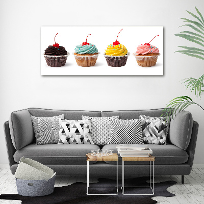 Quadro vetro acrilico Cupcakes