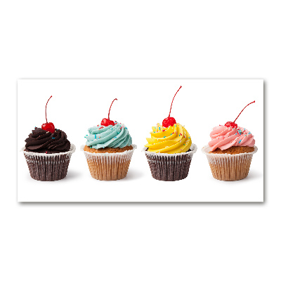 Quadro vetro acrilico Cupcakes