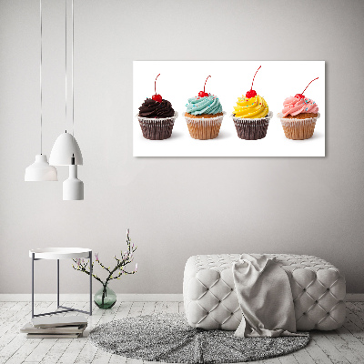 Quadro vetro acrilico Cupcakes