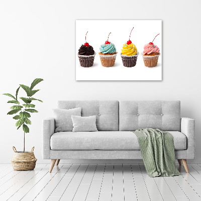 Quadro vetro acrilico Cupcakes