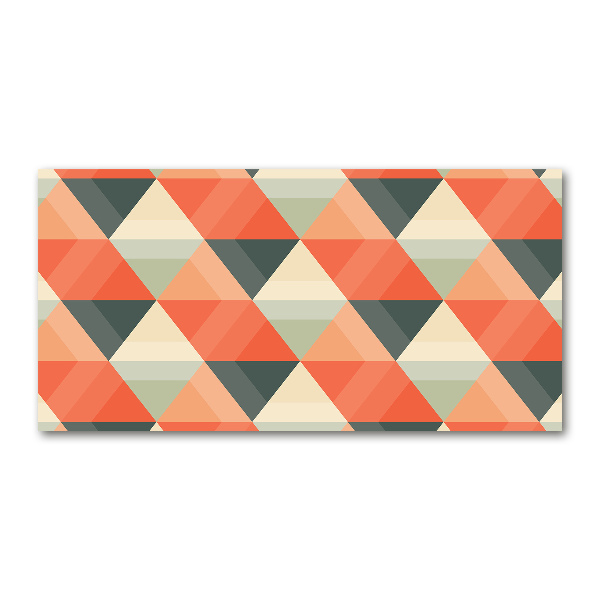 Quadro su vetro acrilico Sfondo geometrico