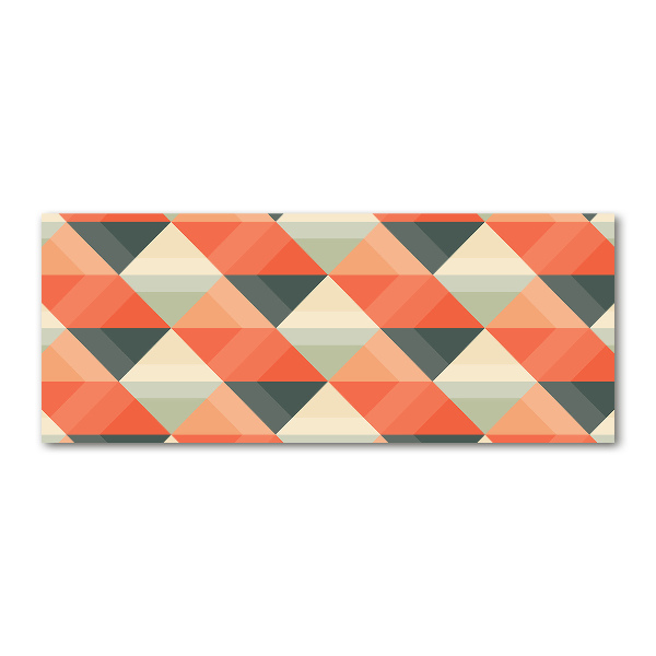 Quadro su vetro acrilico Sfondo geometrico