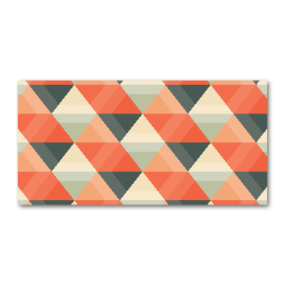 Quadro su vetro acrilico Sfondo geometrico