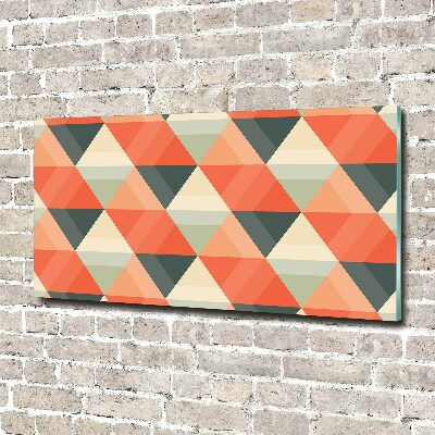 Quadro su vetro acrilico Sfondo geometrico