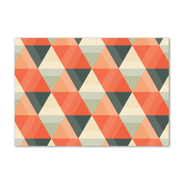 Quadro su vetro acrilico Sfondo geometrico