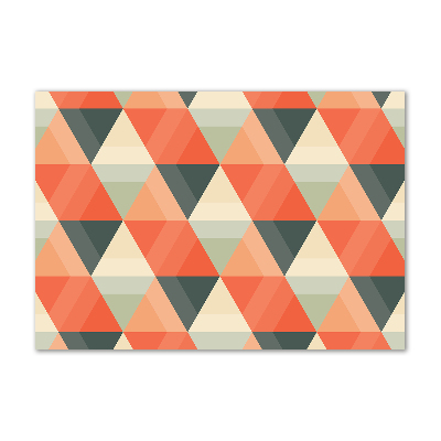 Quadro su vetro acrilico Sfondo geometrico