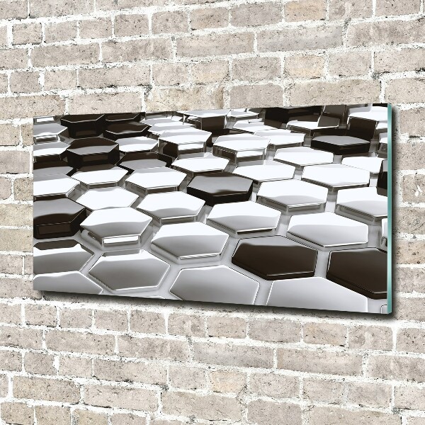 Quadro in vetro acrilico Astrazione 3D