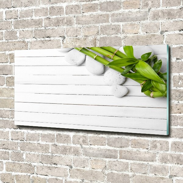 Quadro vetro acrilico Bambù