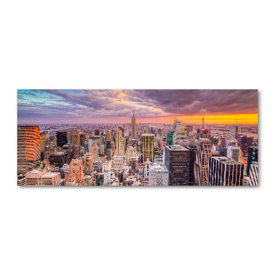 Quadro in vetro acrilico New York