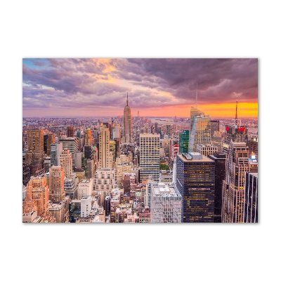 Quadro in vetro acrilico New York