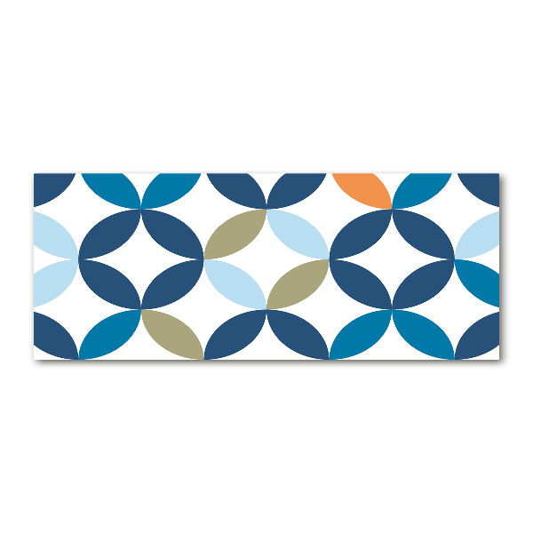 Quadro in vetro acrilico Sfondo geometrico