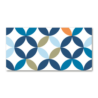 Quadro in vetro acrilico Sfondo geometrico