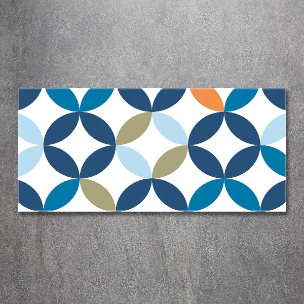 Quadro in vetro acrilico Sfondo geometrico