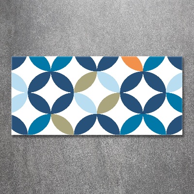 Quadro in vetro acrilico Sfondo geometrico